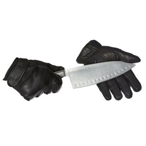 New Style Leather / Neoprene Gloves without knuckle protection - Cut Resistance Level 2