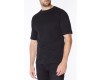 Black Anti-Slash T-Shirt | Short Sleeve Kevlar T-Shirt in Black