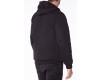 Black anti-slash hooded top lined with Dupont ™ Kevlar ® fibre