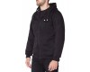 Black anti-slash hooded top lined with Dupont ™ Kevlar ® fibre