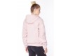 Pink anti-slash hooded top lined with Dupont ™ Kevlar ® fibre